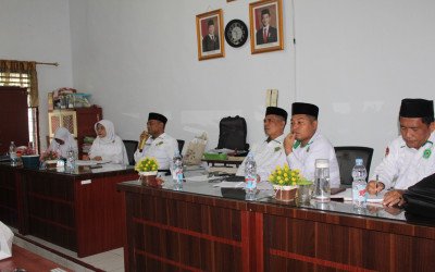 Persiapkan Semester Genap, MAN Binjai Gelar Rapat SK Pembagian Tugas
