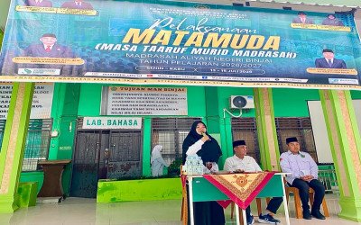 Plt. Kasi Penmad Kemenag Kota Binjai Sampaikan Materi Nilai-Nilai Madrasah pada MATAMUDA MAN Binjai